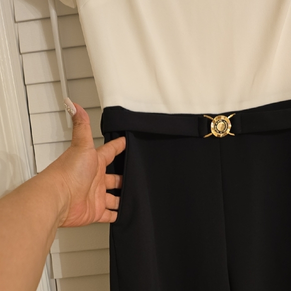 Karl Lagerfeld Black and White Jumpsuit Collection - Picture 6 of 16